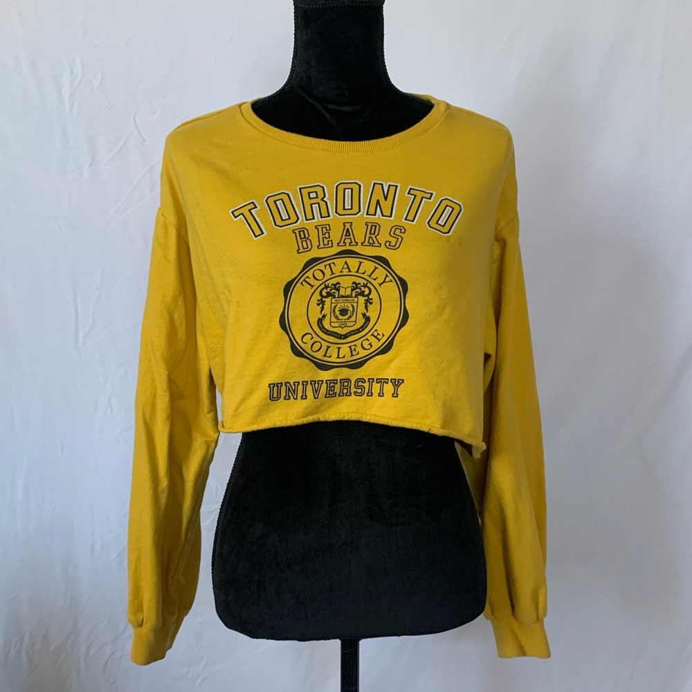 H&M Divided Toronto Bears Cropped Top